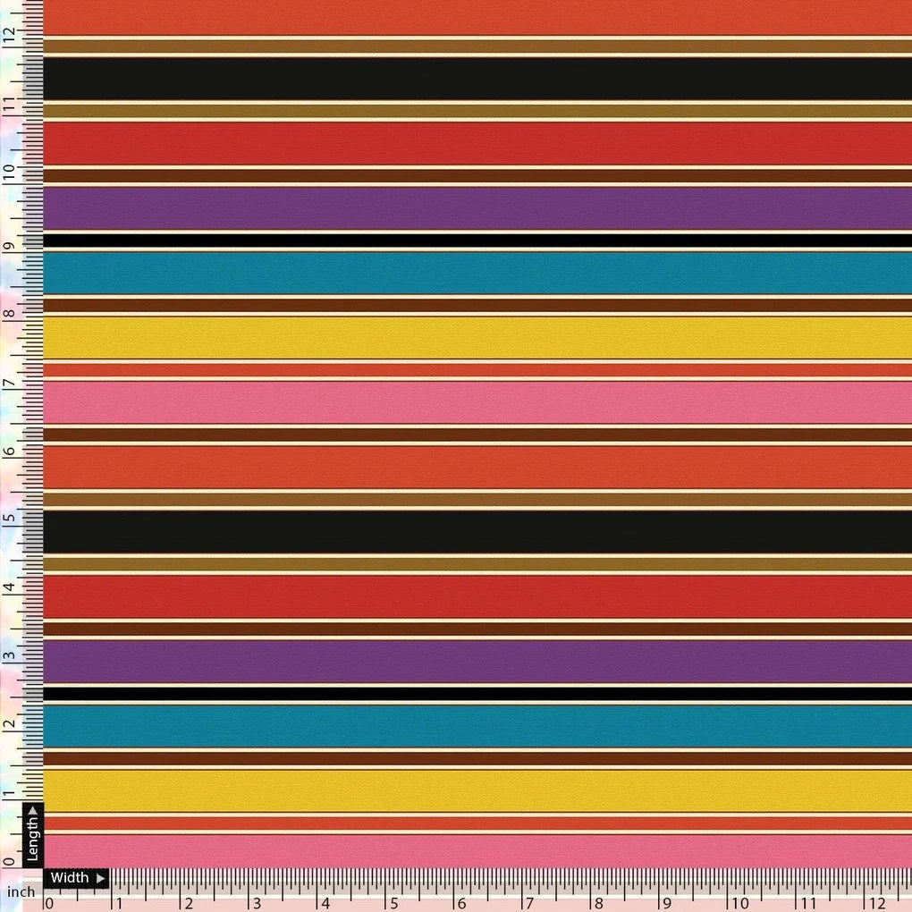 Coolest Regimental Strips Multicolour Digital Printed Fabric - Pure Chinon – pc 0 ta08324p3 106 coolest regimental strips multicolour digital printed fabric pure chinon 5