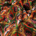 Green Aboriginal Damask Digital Printed Fabric – pc 0 ta0837 106 green aboriginal damask digital printed fabric 3