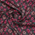 Buttercup Pink Floral Digital Printed Fabric - Pure Chinon – pc 0 ta08551 106 buttercup pink floral digital printed fabric pure chinon 1