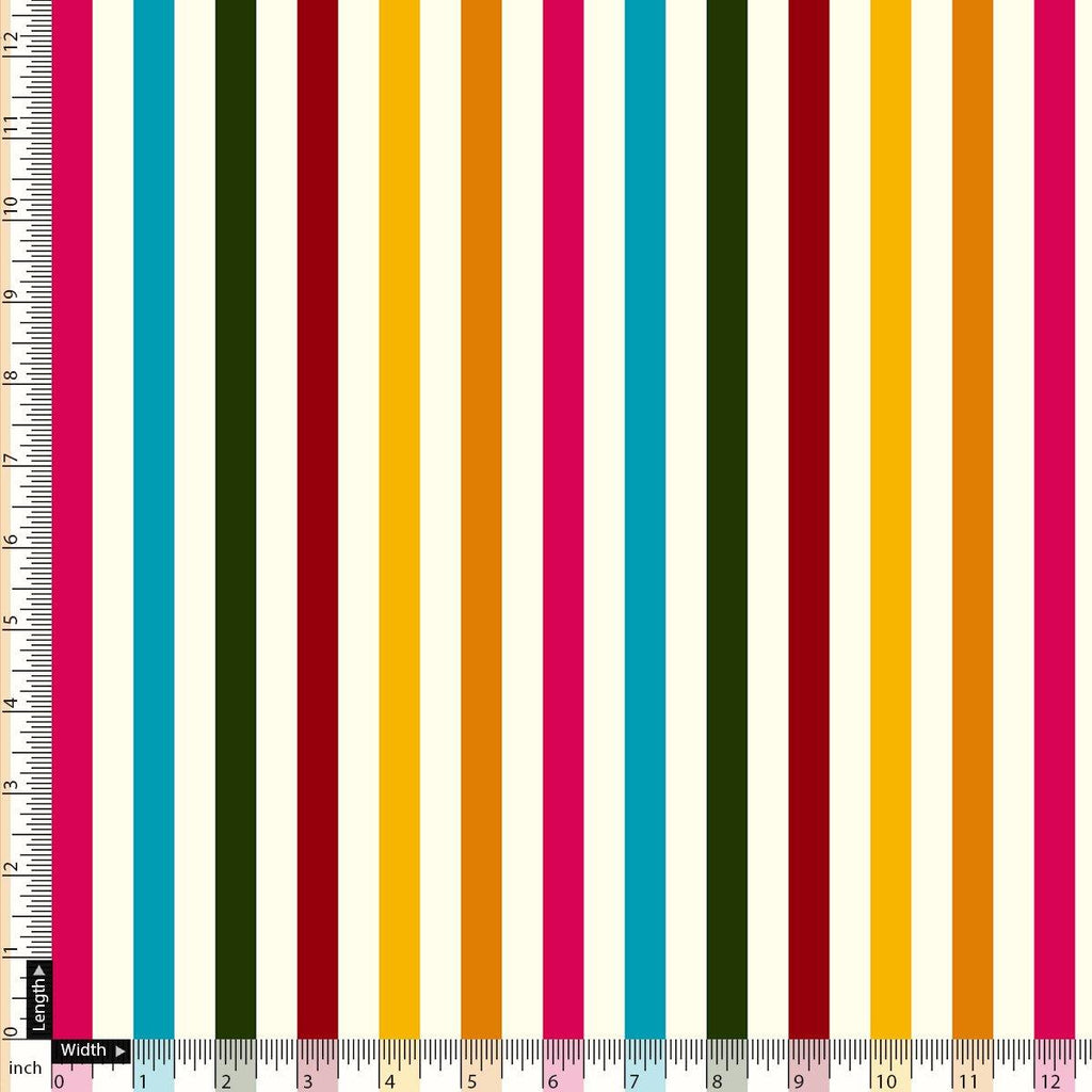 Morden Rainbow Strips Printed Fabric - Pure Chinon – pc 0 ta08736 106 morden rainbow strips printed fabric pure chinon 4