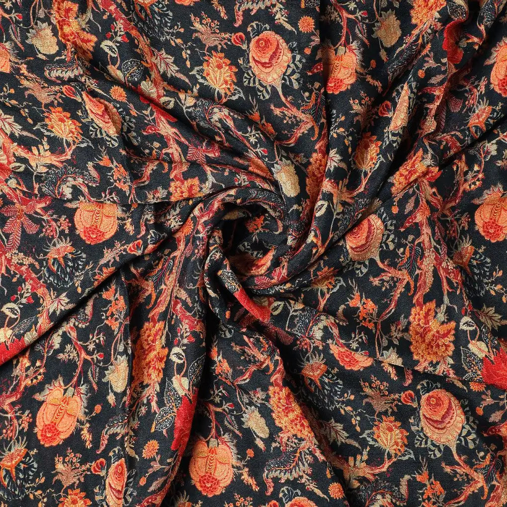 Japanese Chinoiserie Natural Digital Printed Fabric - Pure Chinon – pc 0 ta08826 106 japanese chinoiserie natural digital printed fabric pure chinon 1
