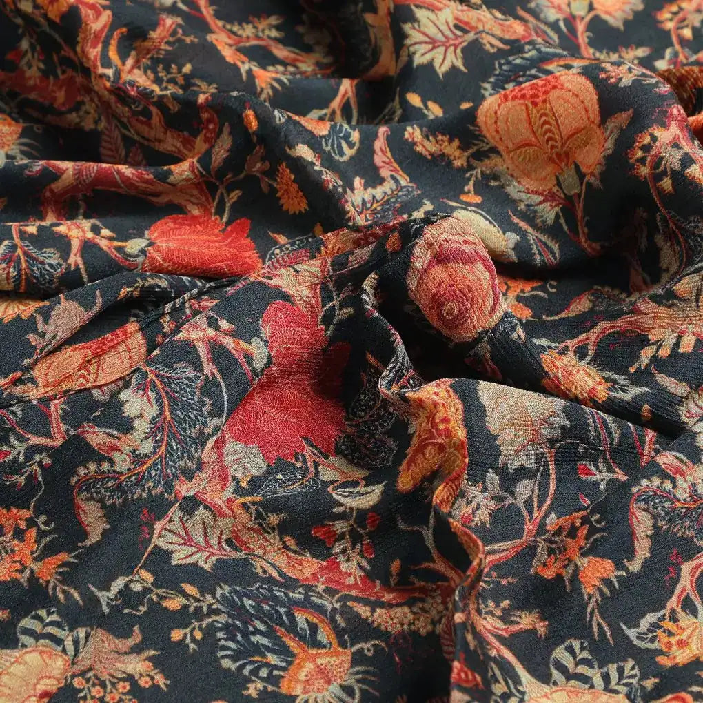 Japanese Chinoiserie Natural Digital Printed Fabric - Pure Chinon – pc 0 ta08826 106 japanese chinoiserie natural digital printed fabric pure chinon 3