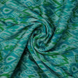 Morden Ikat Blurry Skyblue Digital Printed Fabric - Pure Chinon – pc 0 ta08829 106 morden ikat blurry skyblue digital printed fabric pure chinon 1