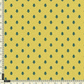 Lemon Yellow Small And Single Motif Allover Digital Printed Fabric - Pure Chinon – pc 0 ta7590p2 106 lemon yellow small and single motif allover digital printed fabric pure chinon 4