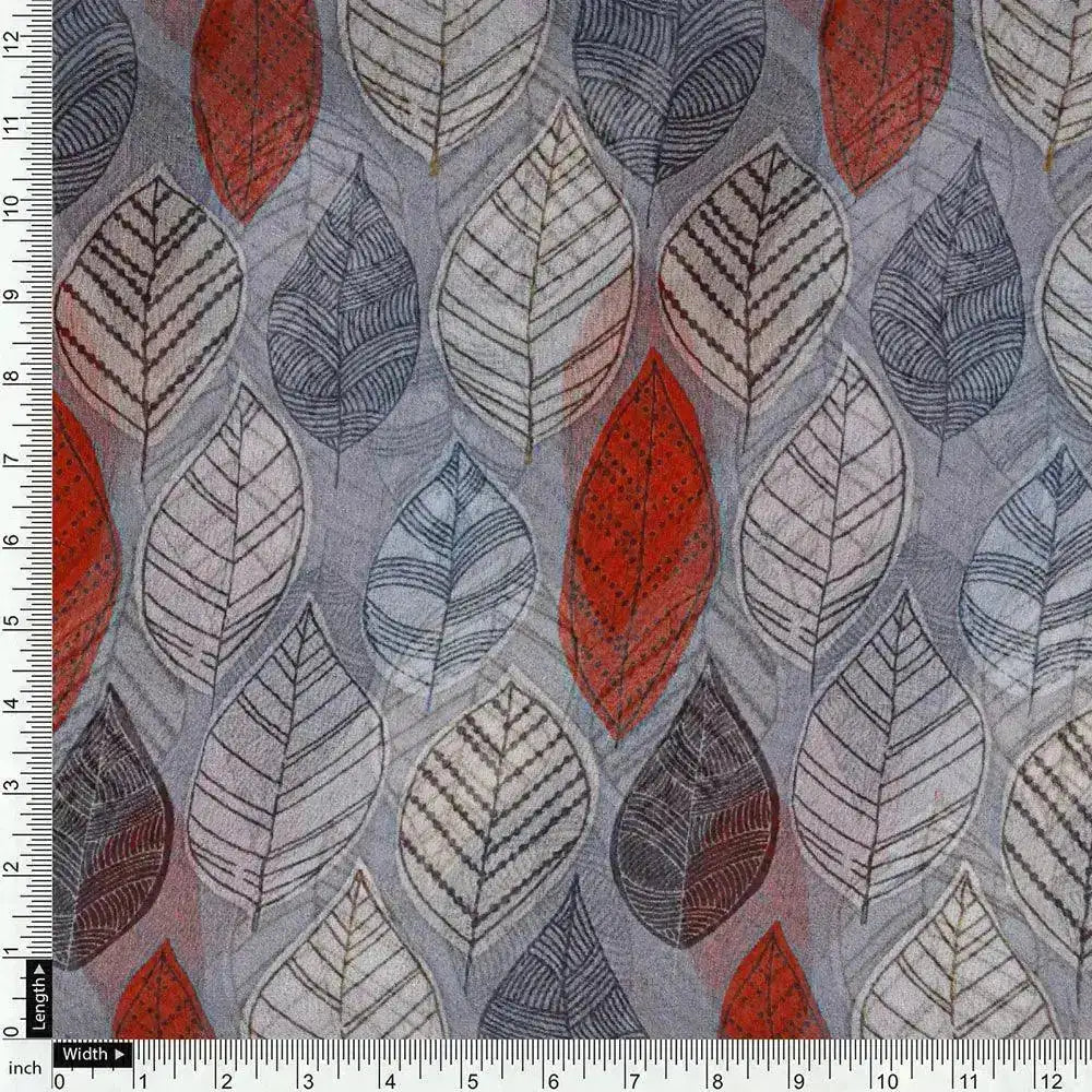 Autumn Leaves Digital Printed Fabric – pch 0 ta01065 96 autumn leaves digital printed fabric 4