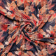 Blue Leaves Printed Pure Chiffon Fabric – pch 0 ta010880 96 blue leaves printed pure chiffon fabric 1
