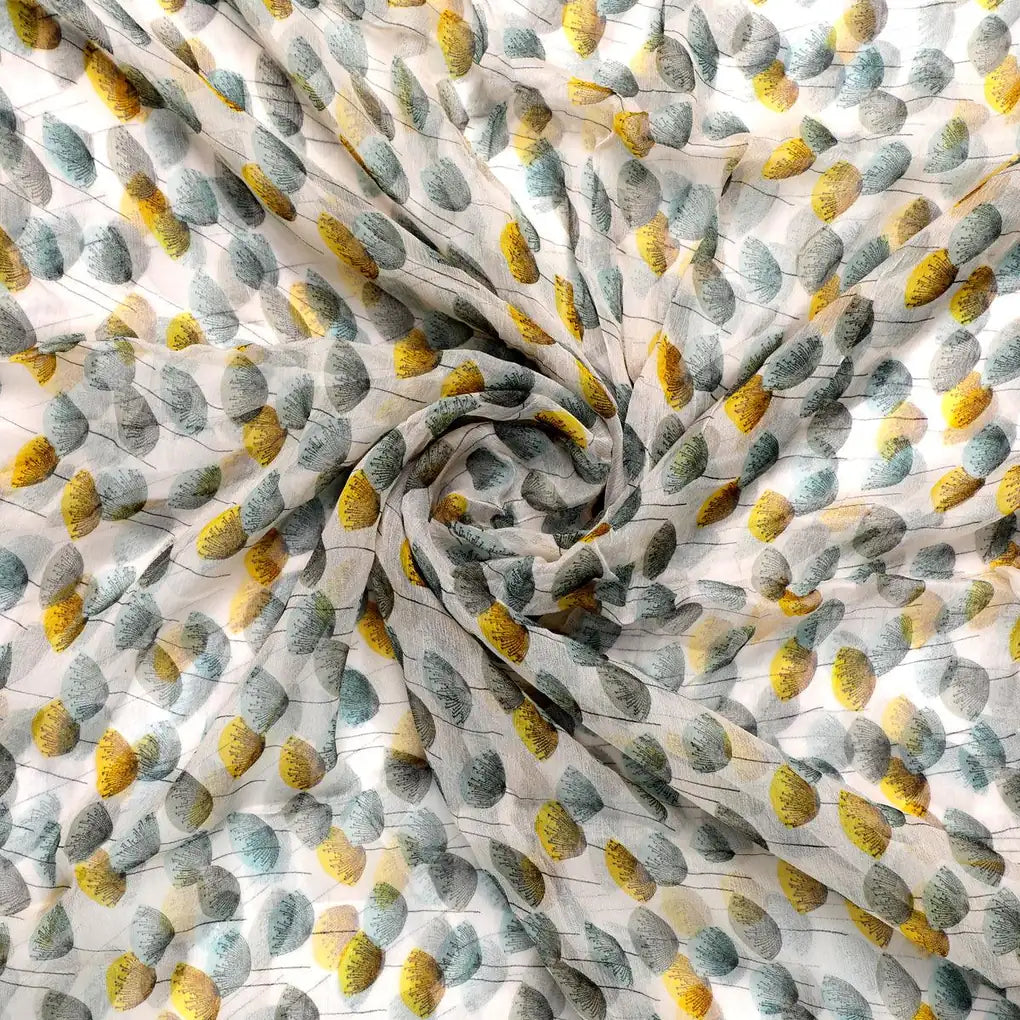 Tiny Beautiful Galliano Colour Flower Digital Printed Fabric - Pure Chiffon – pch 0 ta0128 96 tiny beautiful galliano colour flower digital printed fabric pure chiffon 1
