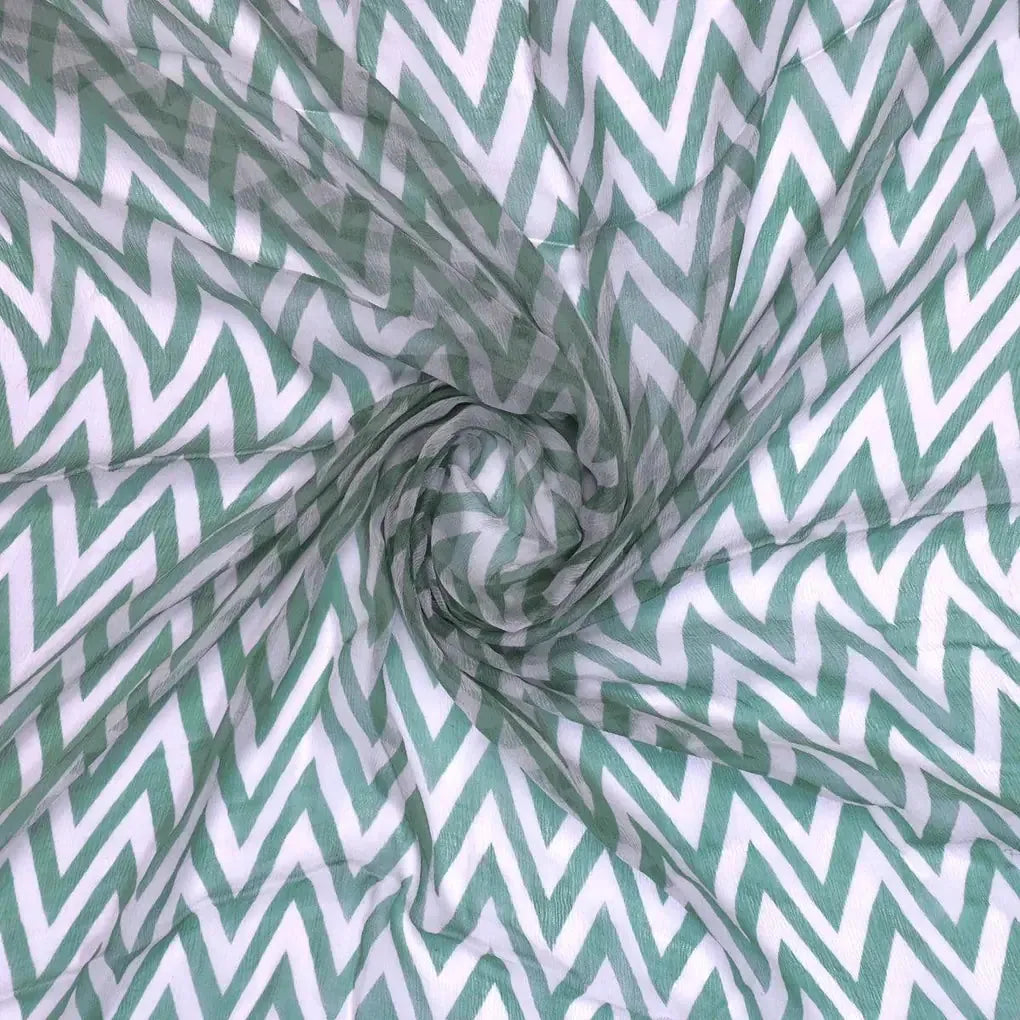 Green Chevron Pattern Digital Printed Fabric – pch 0 ta06040 96 green chevron pattern digital printed fabric 1