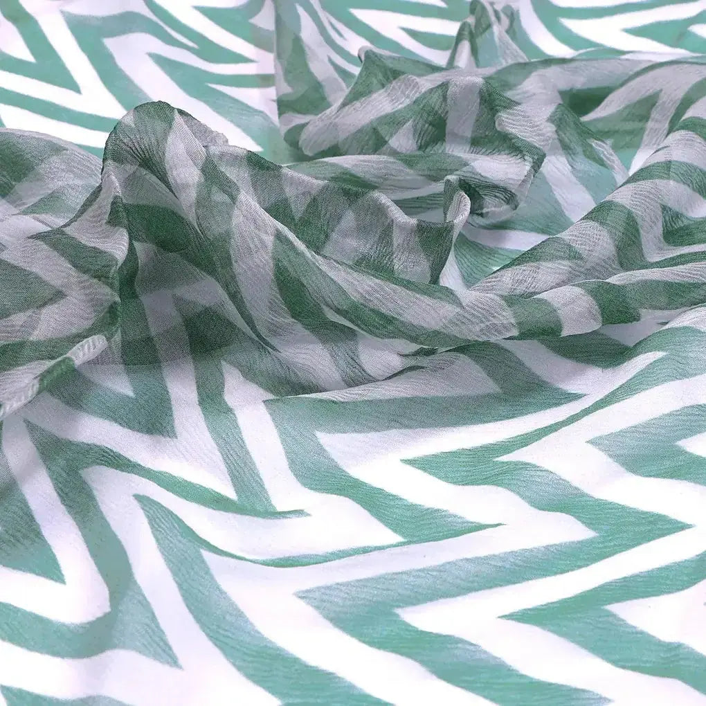 Green Chevron Pattern Digital Printed Fabric – pch 0 ta06040 96 green chevron pattern digital printed fabric 3
