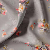Pixel Floral Laying Over Grey Digital Printed Fabric – pch 0 ta06804p1 96 pixel floral laying over grey digital printed fabric 1