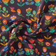 Sketchy Flowers Pattern Digital Printed Fabric - Pure Chiffon – pch 0 ta07617 96 sketchy flowers pattern digital printed fabric pure chiffon 1