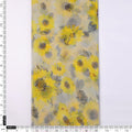 Morden Classic Yellow Sunflower Digital Printed Fabric - Pure Chiffon – pch 0 ta08303p 96 morden classic yellow sunflower digital printed fabric pure chiffon 4