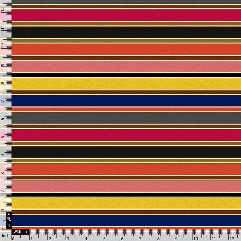 Multicolour Regimental Strips Digital Printed Fabric - Pure Chiffon – pch 0 ta08324p1 96 multicolour regimental strips digital printed fabric pure chiffon 5