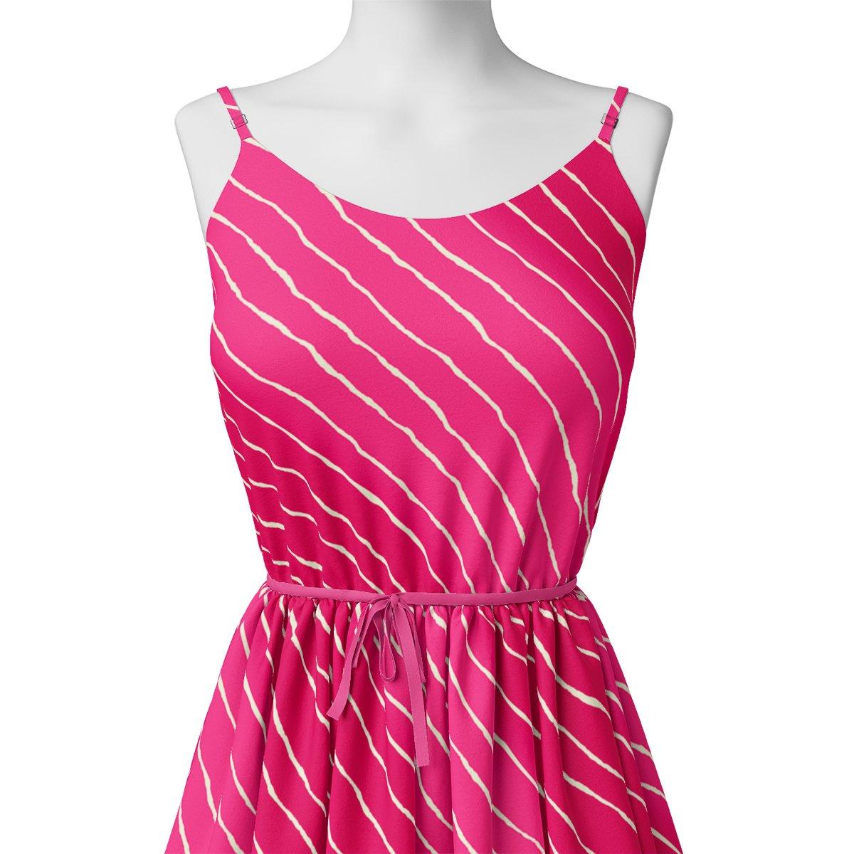 Lovely Pink Gradient Strips Wave Digital Printed Fabric - Pure Chiffon – pch 0 ta08566p1 96 lovely pink gradient strips wave digital printed fabric pure chiffon 2