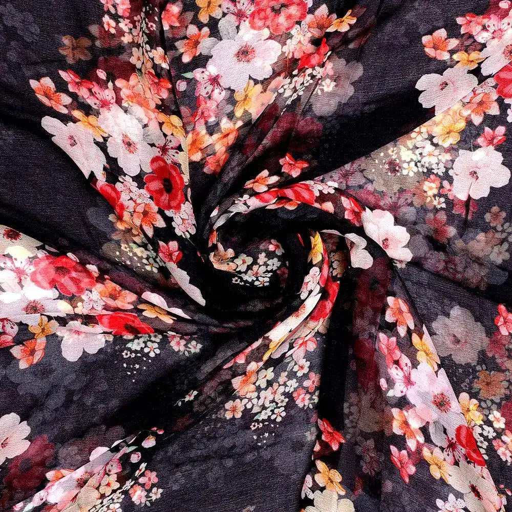 Colorful Floral Black Base Digital Printed Fabric – pch 0 ta719896 96 colorful floral black base digital printed fabric 1