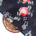 Elegant Floral Over Black Base Digital Printed Fabric – pco 0 0ta06659p1 108 elegant floral over black base digital printed fabric 2