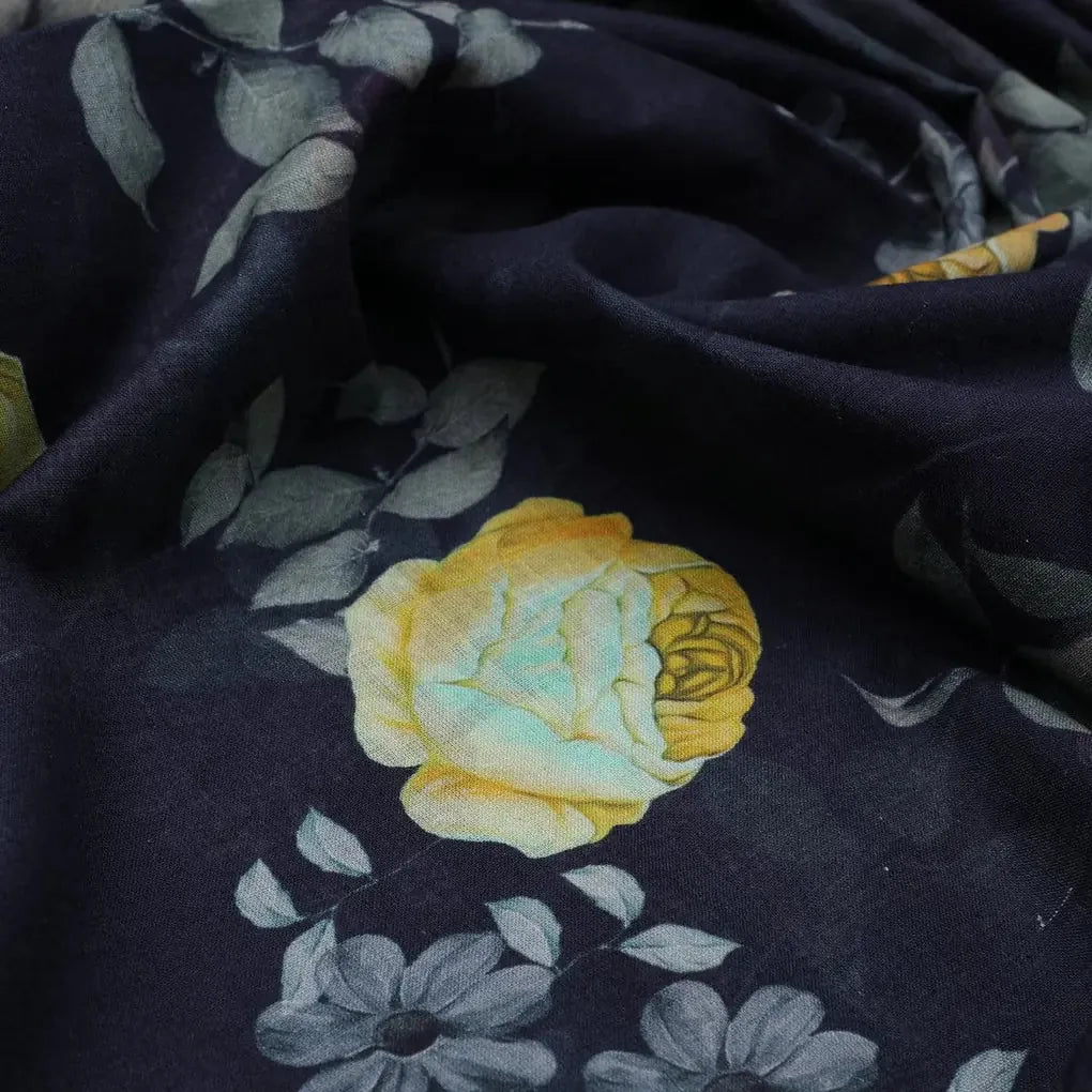 Elegant Floral Over Blue Base Digital Printed Fabric – pco 0 0ta06659p3 108 elegant floral over blue base digital printed fabric 3