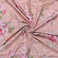 Peach Flower Pure Cotton Printed Fabric – pco 0 co9391 108 peach flower pure cotton printed fabric 1
