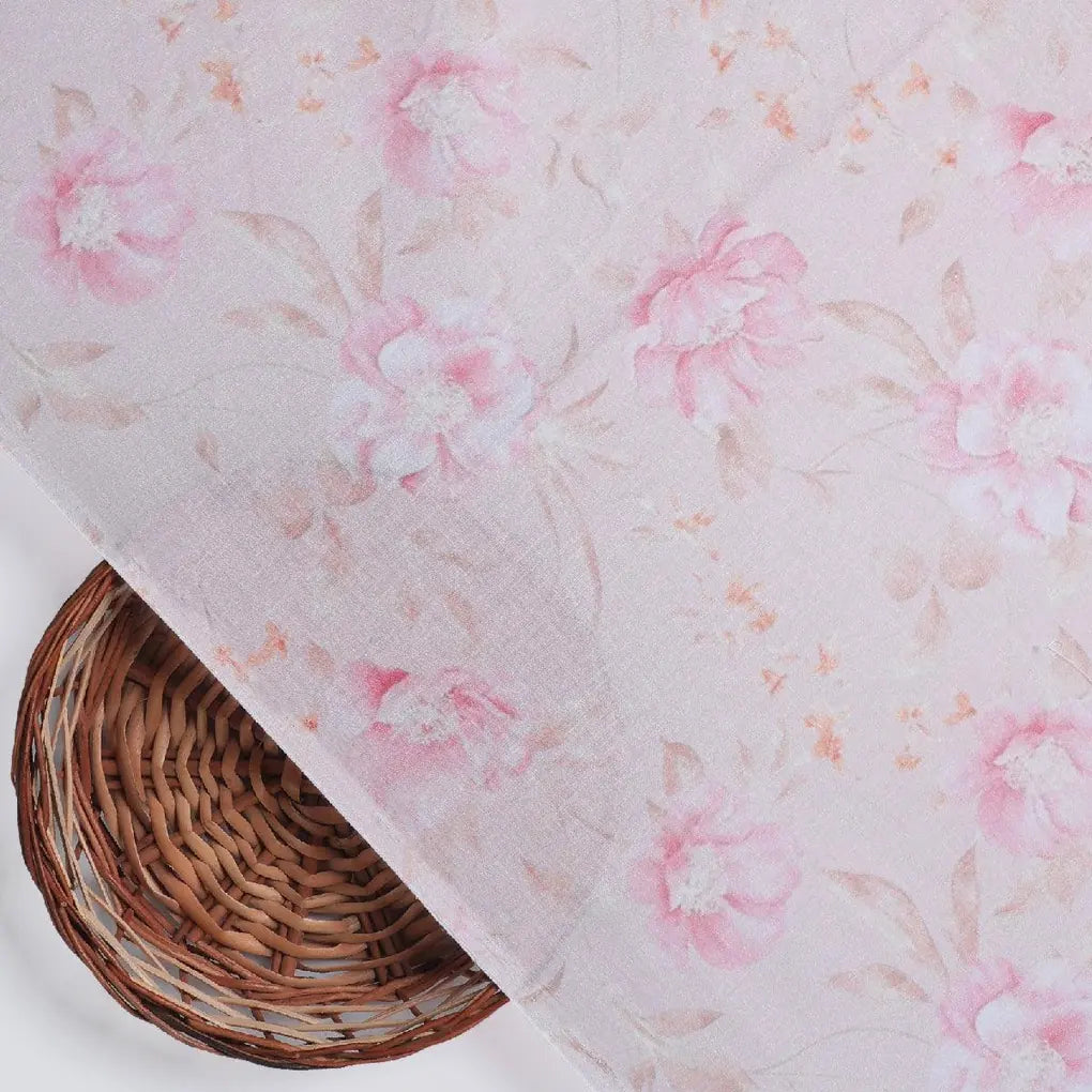 Pure Cotton Digital Printed Fabrics in Light Pink and Floral Leaves Pattern – pco 0 fvs2022581 108 pure cotton digital printed fabrics in light pink and floral leaves pattern 2