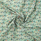 Beautiful Green Seamless Motif Flower Digital Printed Fabric - Pure Cotton – pco 0 ma0128 108 beautiful green seamless motif flower digital printed fabric pure cotton 1