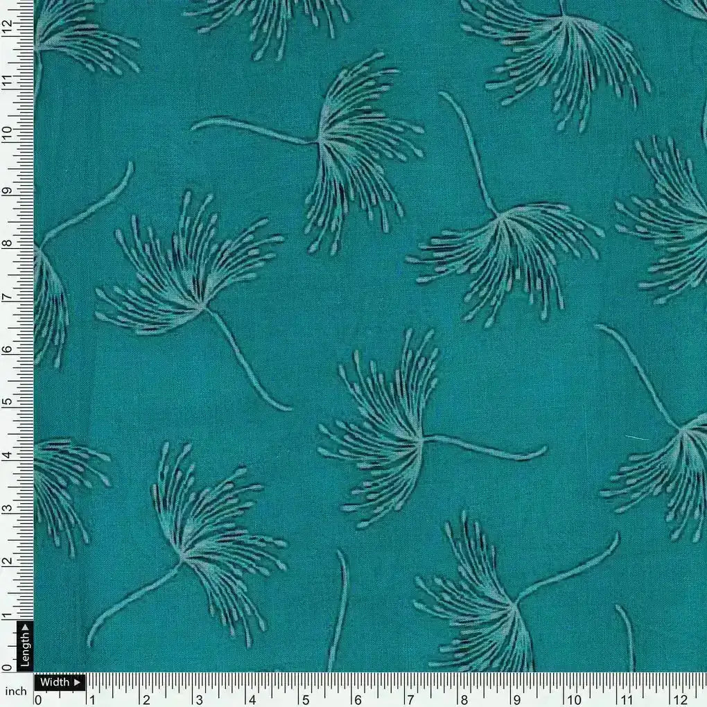 White Floating Flower Digital Printed Fabric - Pure Cotton – pco 0 ma0139 108 white floating flower digital printed fabric pure cotton 4