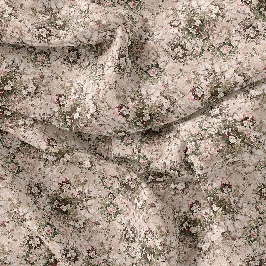 Maroon Floral Pure Cotton Printed Fabric Material – pco 0 ma013933 108 maroon floral pure cotton printed fabric material 4