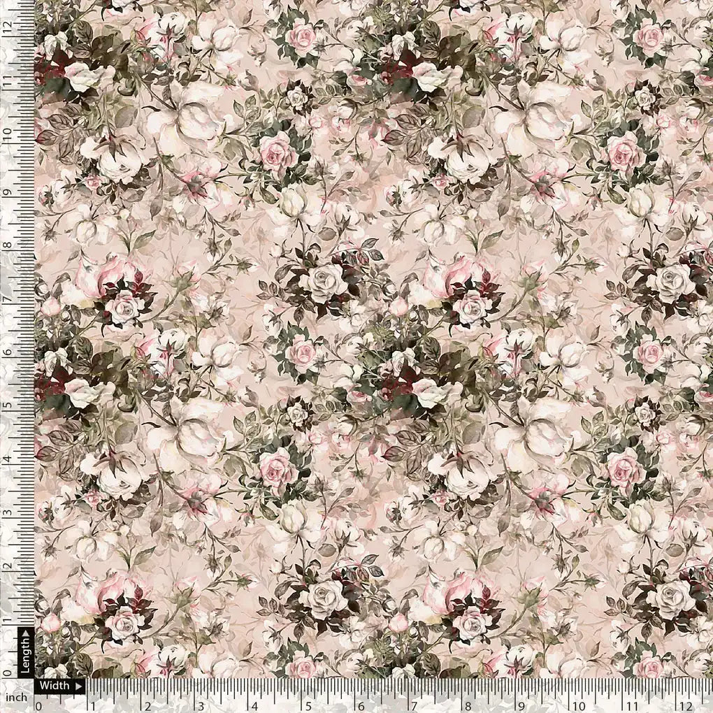 Maroon Floral Pure Cotton Printed Fabric Material – pco 0 ma013933 108 maroon floral pure cotton printed fabric material 5
