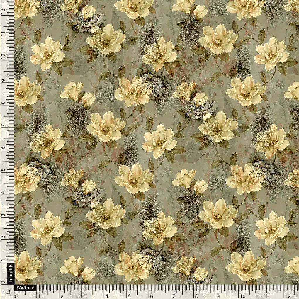 Green Gray Pure Cotton Printed Fabric Material – pco 0 ma014022 108 green gray pure cotton printed fabric material 5