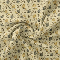 Lovely Chrysanthemum Golden With Hemlock Flower Digital Printed Fabric - Cotton – pco 0 ma014341 108 lovely chrysanthemum golden with hemlock flower digital printed fabric cotton 1
