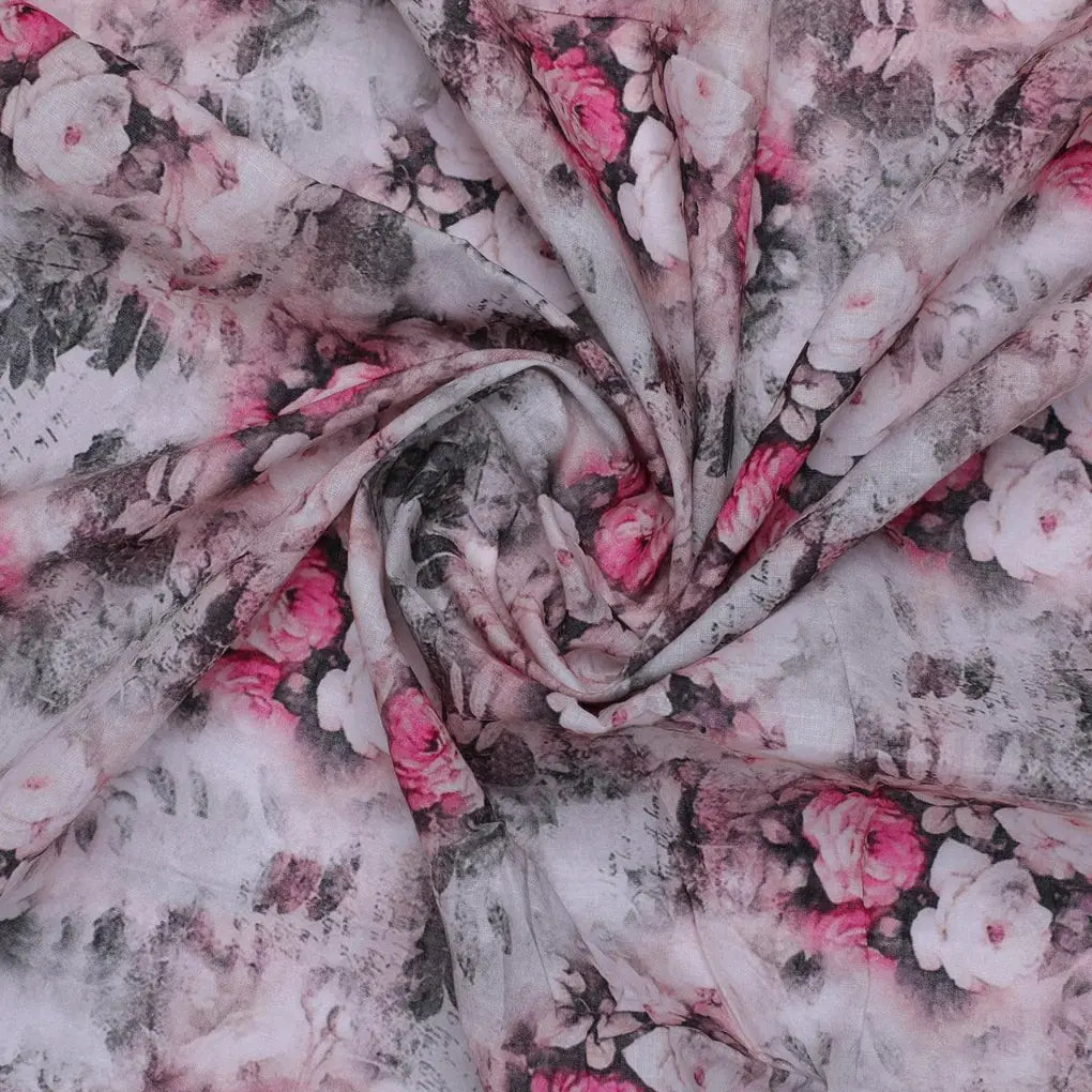 Vintage Floral Art Collection Digital Printed Fabric - Cotton – pco 0 ma015211 108 vintage floral art collection digital printed fabric cotton 1