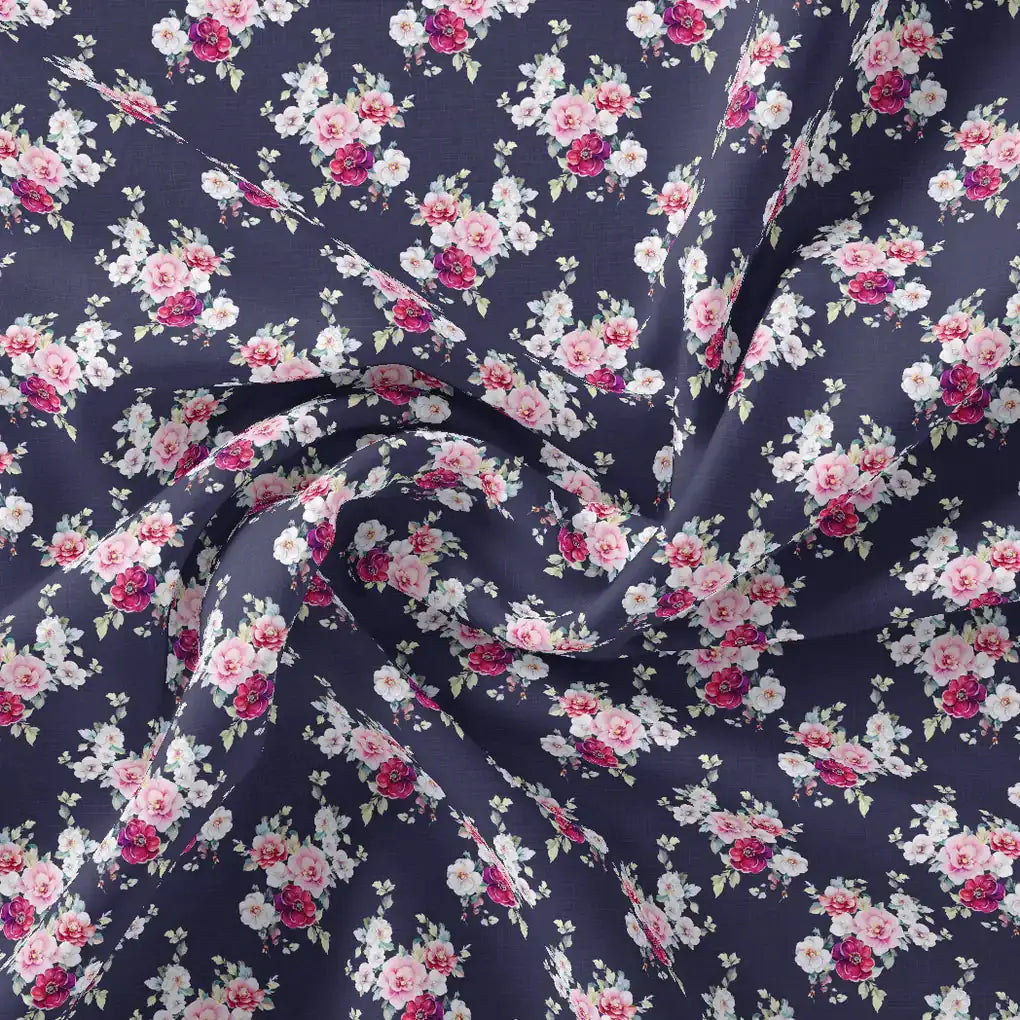 Red Flower Pure Cotton Printed Fabric Material – pco 0 ma015502 108 red flower pure cotton printed fabric material 1
