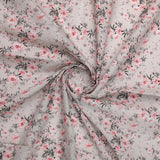 Watercolour Iris Flower With Green Leaves Digital Printed Fabric - Pure Cotton – pco 0 ma015589 108 watercolour iris flower with green leaves digital printed fabric pure cotton 1