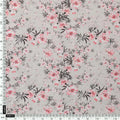 Watercolour Iris Flower With Green Leaves Digital Printed Fabric - Pure Cotton – pco 0 ma015589 108 watercolour iris flower with green leaves digital printed fabric pure cotton 4