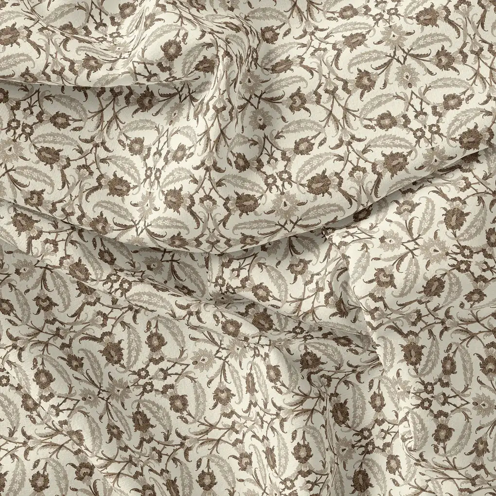 Brown Toile de jouy Pure Cotton Printed Fabric Material – pco 0 ma01576 108 brown toile de jouy pure cotton printed fabric material 4