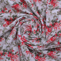 Tiny Daffodil Flower With Birch Leaves Digital Printed Fabric - Cotton – pco 0 ma016202 108 tiny daffodil flower with birch leaves digital printed fabric cotton 1