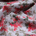Tiny Daffodil Flower With Birch Leaves Digital Printed Fabric - Cotton – pco 0 ma016202 108 tiny daffodil flower with birch leaves digital printed fabric cotton 3