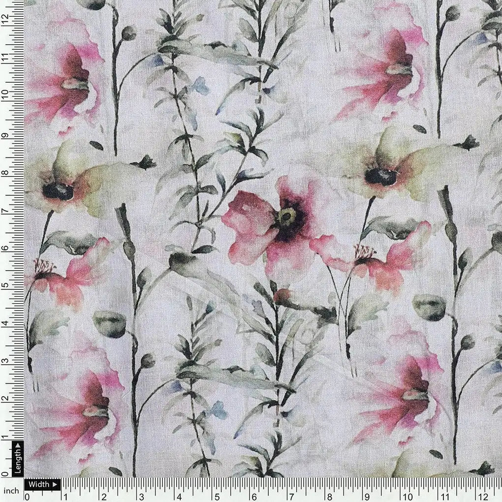 Big Flower Purple Orchid Digital Printed Fabric - Cotton – pco 0 ma016571 108 big flower purple orchid digital printed fabric cotton 4