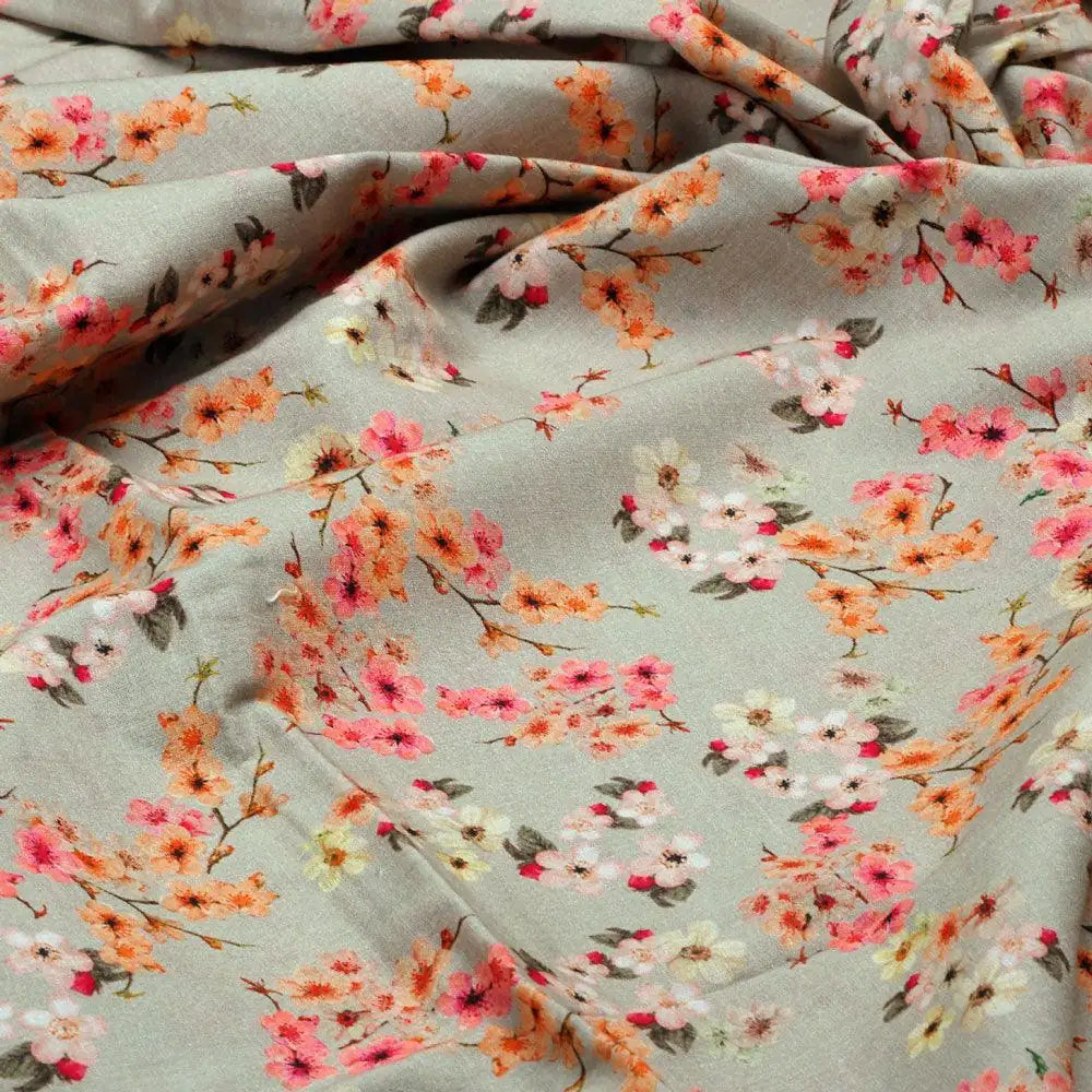 Beautiful Ditsy Gold Sand With Pot Pourri Colour Digital Printed Fabric - Cotton – pco 0 ma017741 108 beautiful ditsy gold sand with pot pourri colour digital printed fabric cotton 2