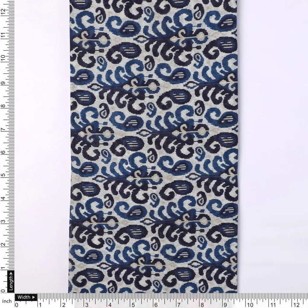 Decorative Paisley Seamless Repeat Digital Printed Fabric - Cotton – pco 0 ma01859 108 decorative paisley seamless repeat digital printed fabric cotton 4