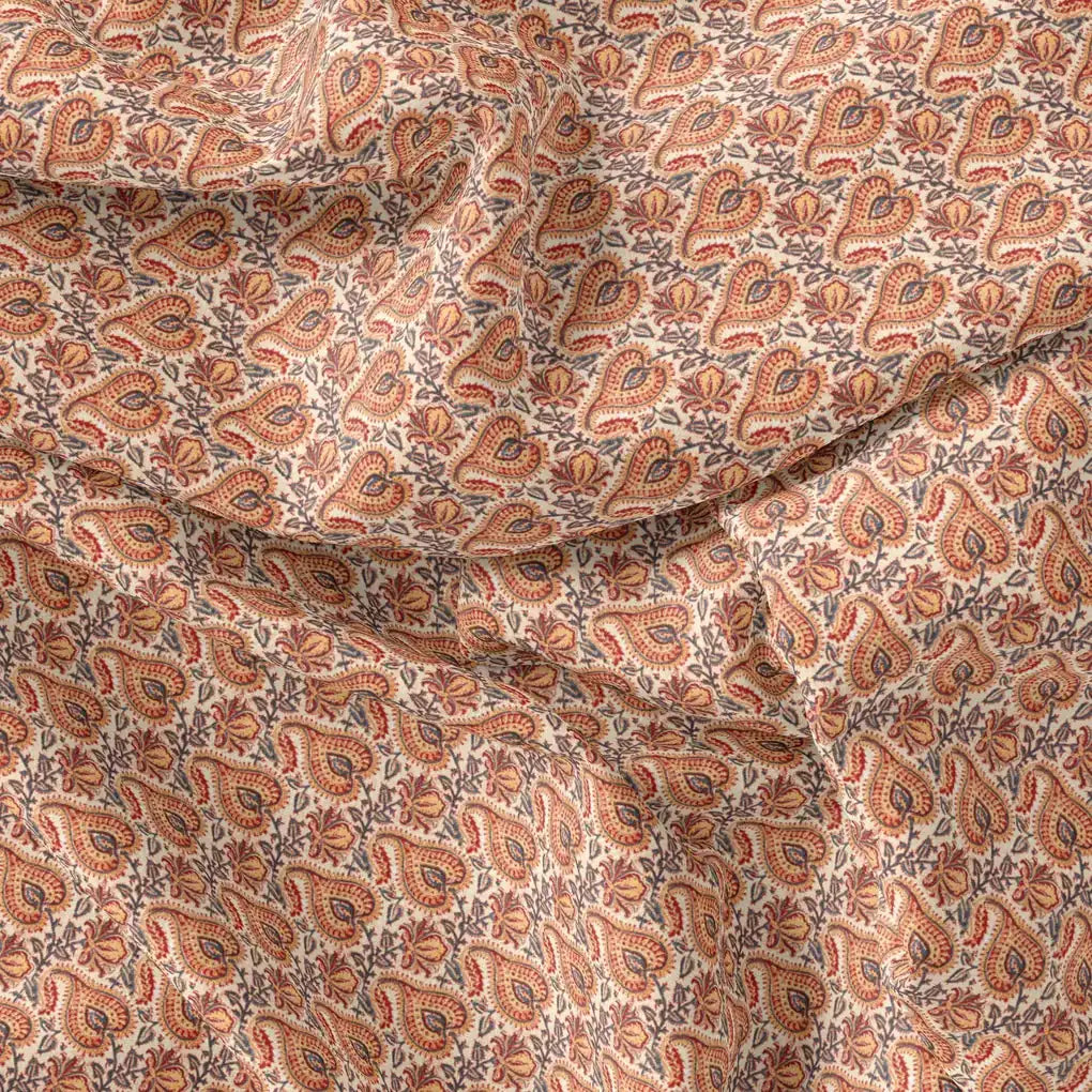Beautiful Birch Leaves With Golden Flower Digital Printed Fabric - Cotton – pco 0 ma02032 108 beautiful birch leaves with golden flower digital printed fabric cotton 3