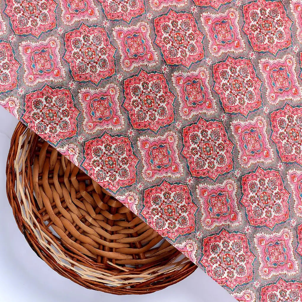 Decorative Morden Lifestyle Medallion Digital Printed Fabric - Cotton – pco 0 ma02064 108 decorative morden lifestyle medallion digital printed fabric cotton 2