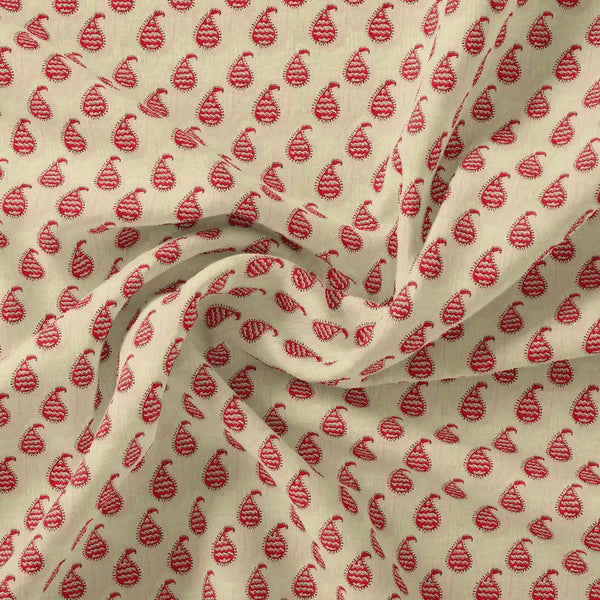 Cream Autumnal Pure Cotton Printed Fabric Material – pco 0 ma02067 108 cream autumnal pure cotton printed fabric material 1