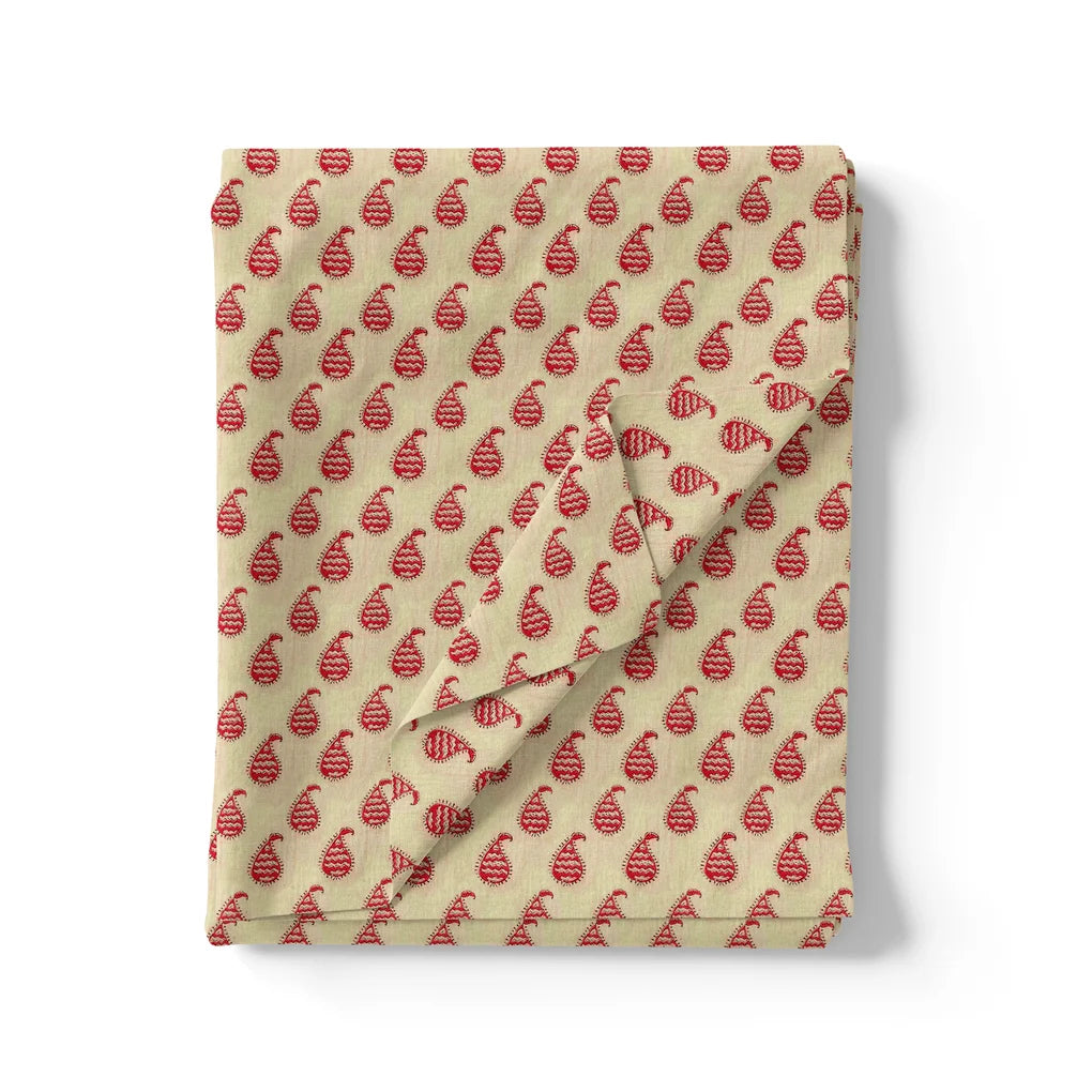 Cream Autumnal Pure Cotton Printed Fabric Material – pco 0 ma02067 108 cream autumnal pure cotton printed fabric material 3