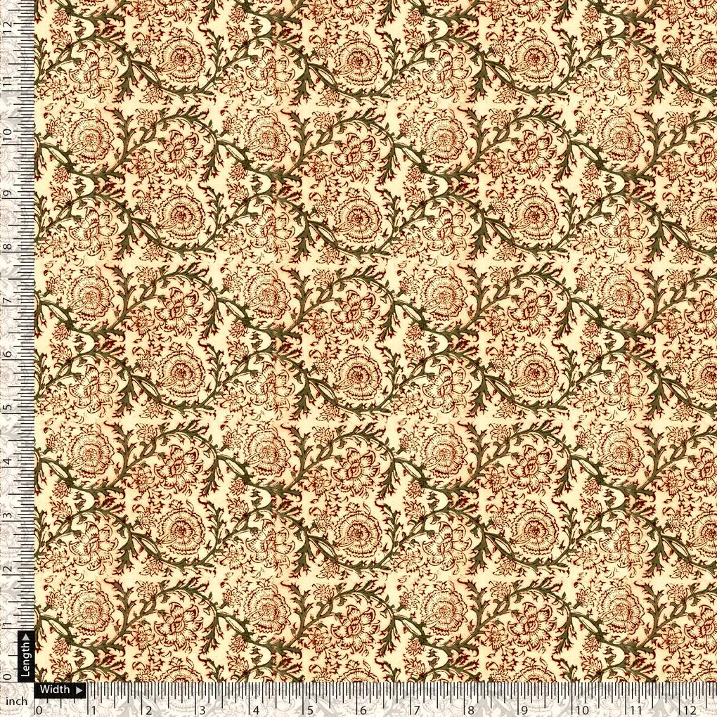 Golden Festive Pure Cotton Printed Fabric Material – pco 0 ma02071 108 golden festive pure cotton printed fabric material 4