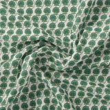 Decorative Palmate Divergent Green Pista Leaves Digital Printed Fabric - Pure Cotton – pco 0 ma0275 108 decorative palmate divergent green pista leaves digital printed fabric pure cotton 1