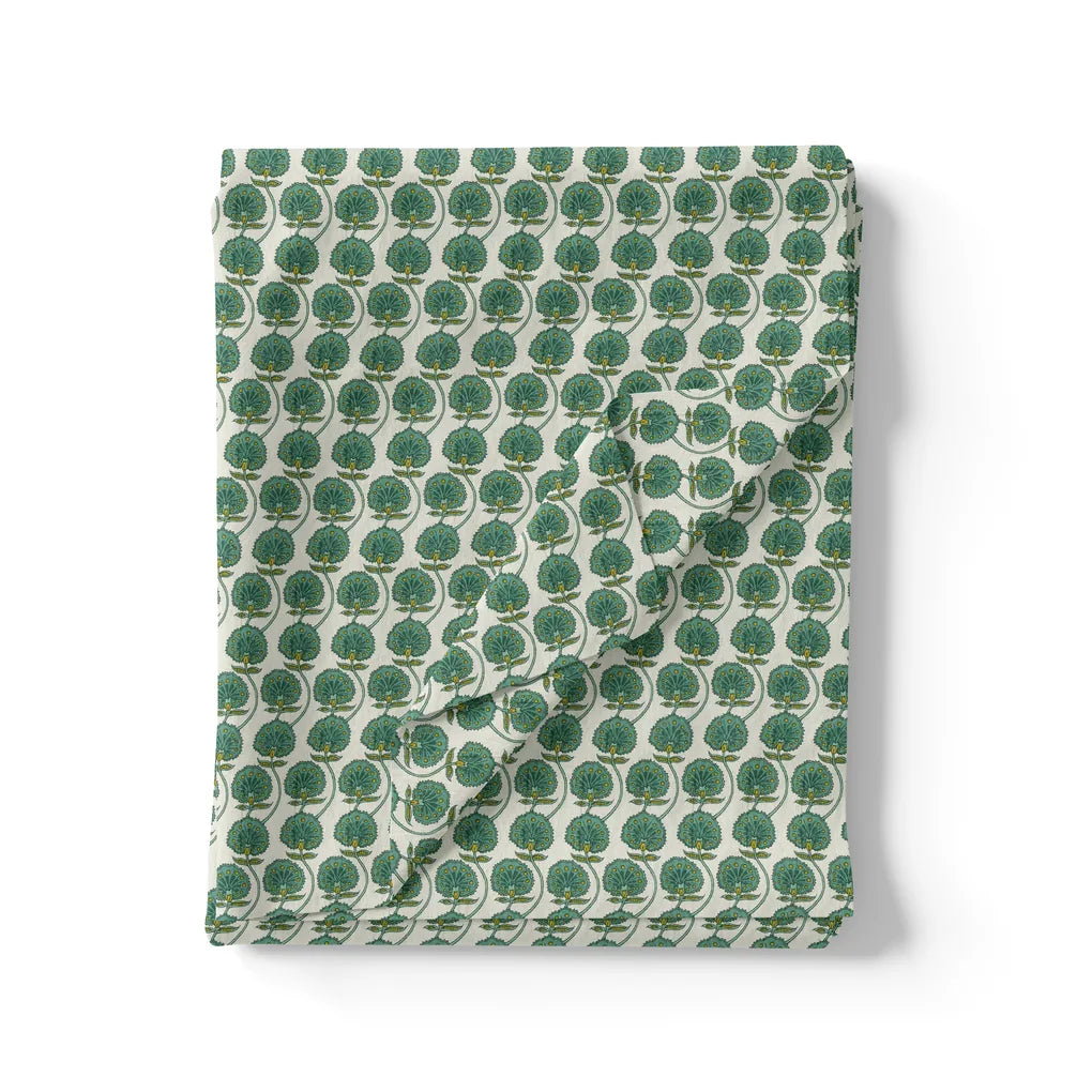 Decorative Palmate Divergent Green Pista Leaves Digital Printed Fabric - Pure Cotton – pco 0 ma0275 108 decorative palmate divergent green pista leaves digital printed fabric pure cotton 3