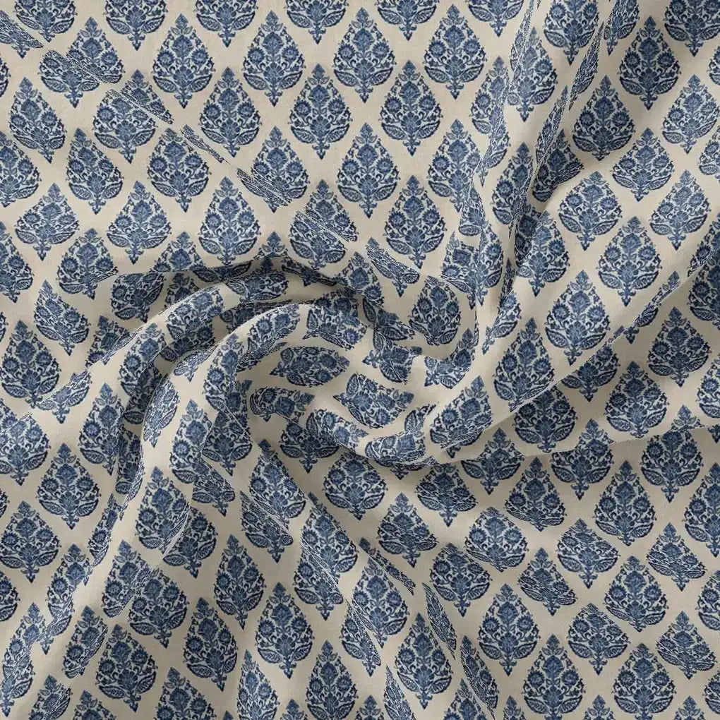 Decorative Repeat Leaves Digital Printed Fabric - Pure Cotton – pco 0 ma02849 108 decorative repeat leaves digital printed fabric pure cotton 1