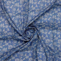 White Jasud Flower With Stalk Digital Printed Fabric - Pure Cotton – pco 0 ma02863p3 108 white jasud flower with stalk digital printed fabric pure cotton 1