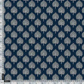 Stylized Mepal Leaf Motif Digital Printed Fabric - Pure Cotton – pco 0 ma02999 108 stylized mepal leaf motif digital printed fabric pure cotton 4