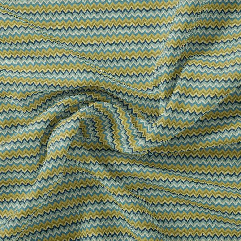 Morden Multicolour Glitch Zigzag Digital Printed Fabric - Pure Cotton – pco 0 ma0300 108 morden multicolour glitch zigzag digital printed fabric pure cotton 1